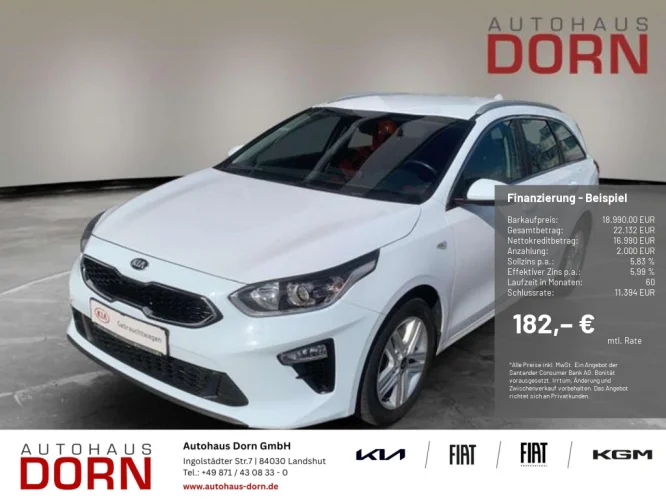 Details zum Fahrzeug: KIA Ceed SW / cee d SW Vision 1.6D 48V DCT7 Komfort-