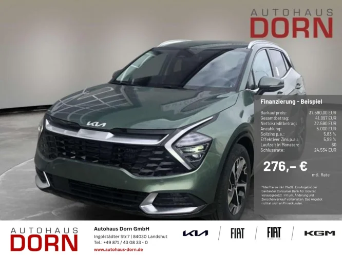 Details zum Fahrzeug: KIA Sportage 1.6T Spirit Hybrid Sitz-/Lenkradheizung