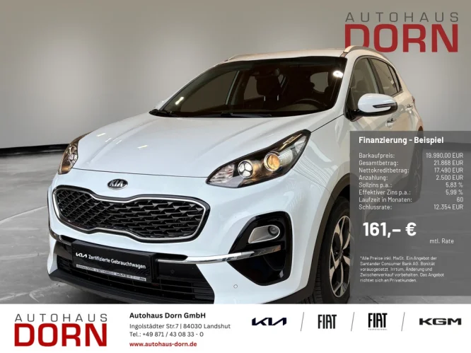 Details zum Fahrzeug: KIA Sportage Vision 1.6T Komfort-Paket,DCT, AHK