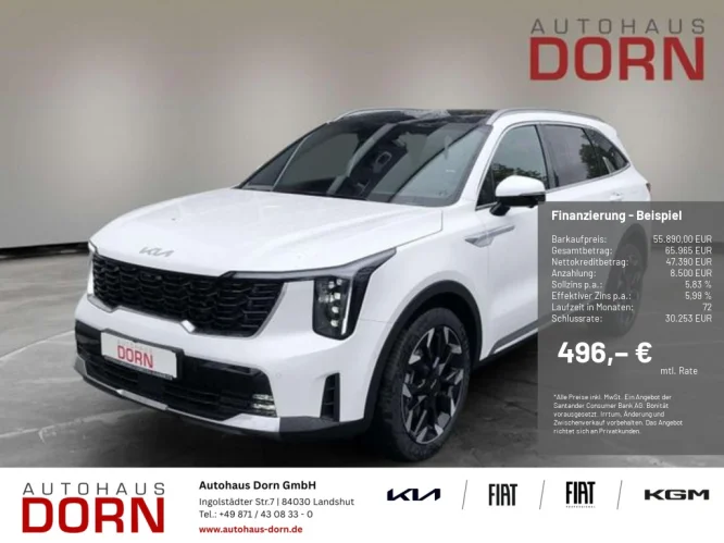 Details zum Fahrzeug: KIA Sorento Platinum 2.2D AWD DCT 7-Sitzer