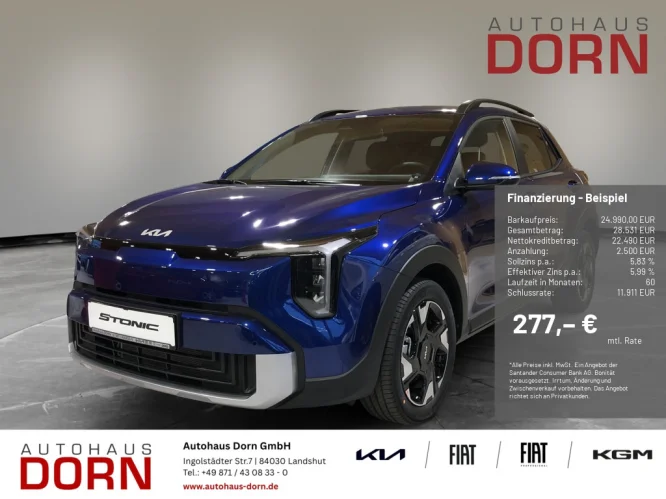Details zum Fahrzeug: KIA Stonic Vision 1.0T Kamera Sitz-/Lenkradheizung