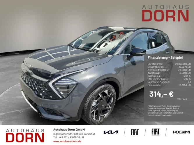 Details zum Fahrzeug: KIA Sportage GT-Line 1.6D AWD DCT Sound-/ DriveWise