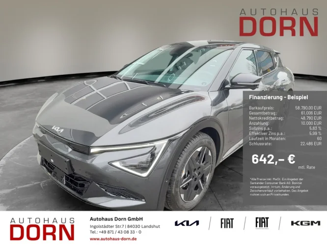 Details zum Fahrzeug: KIA EV6 Earth 84 kWh AWD Sound-/ Comfort-/ DriveWise WP