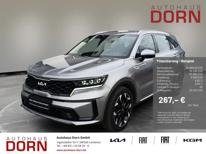 Details zum Fahrzeug: KIA Sorento Vision 2.2D AWD Leder-/ Assistenzpaket-/ AHK