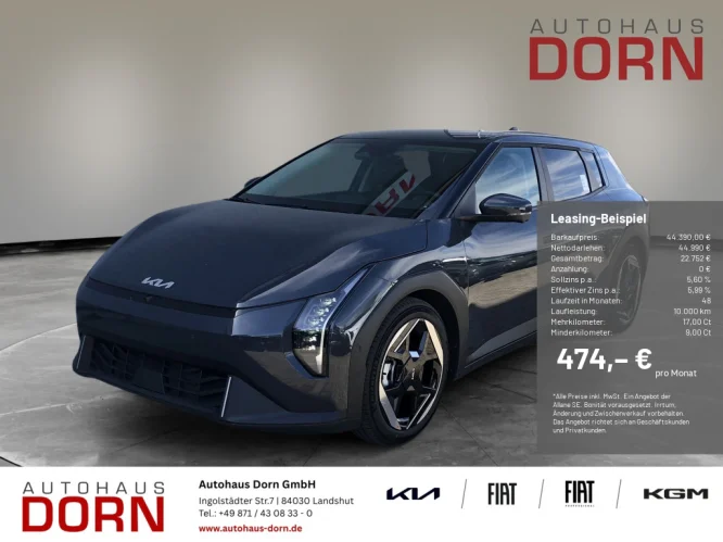 Details zum Fahrzeug: KIA EV4 Earth 58,3 kWh DriveWise-/ Technology-/ Sound-/ UG-/ DP-/ Winter-Paket