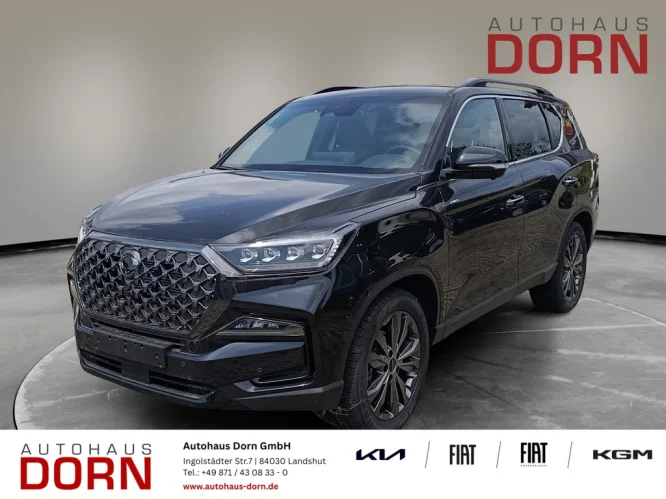 Details zum Fahrzeug: KGM Rexton Black 2.2D AWD AT8 Leder-/ 360° Kamera