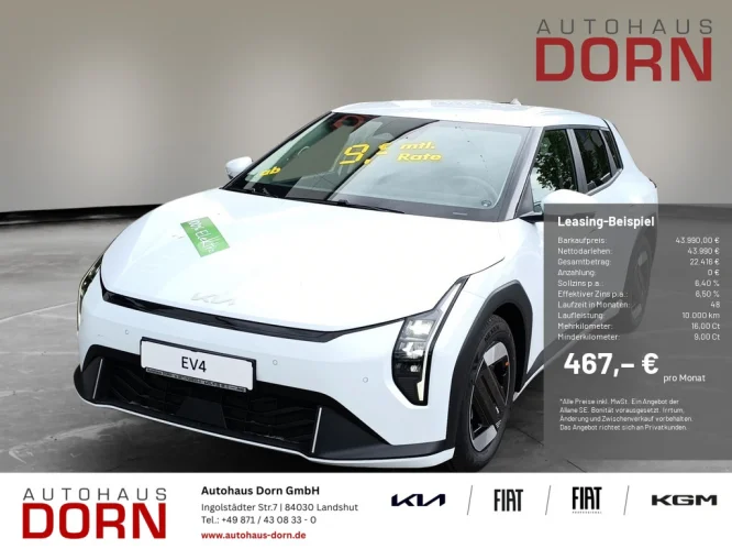 Details zum Fahrzeug: KIA EV4 Earth 81,4 kWh Upgrade-Paket