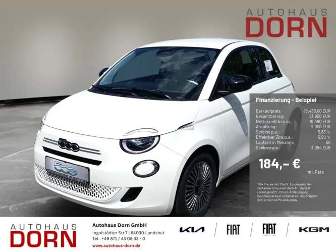 Details zum Fahrzeug: FIAT 500 Icon Hybrid 48 kW