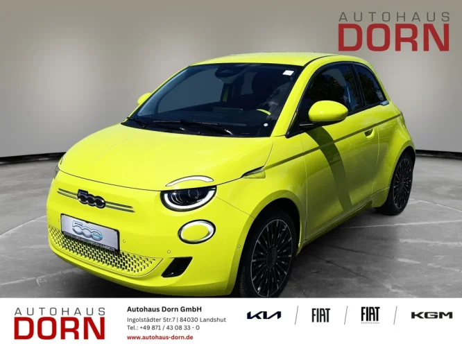 Details zum Fahrzeug: FIAT 500e Icon Hatchback 42 kWh Kamera Apple CarPlay & Android Auto DAB+