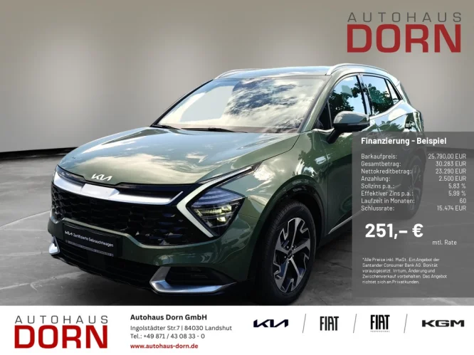 Details zum Fahrzeug: KIA Sportage Spirit 1.6D AWD DCT DriveWise-/ Sound-/ Leder-Paket