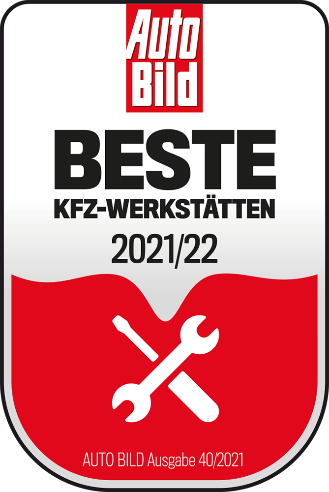 Siegel für die beste KFZ-Werkstatt 2022