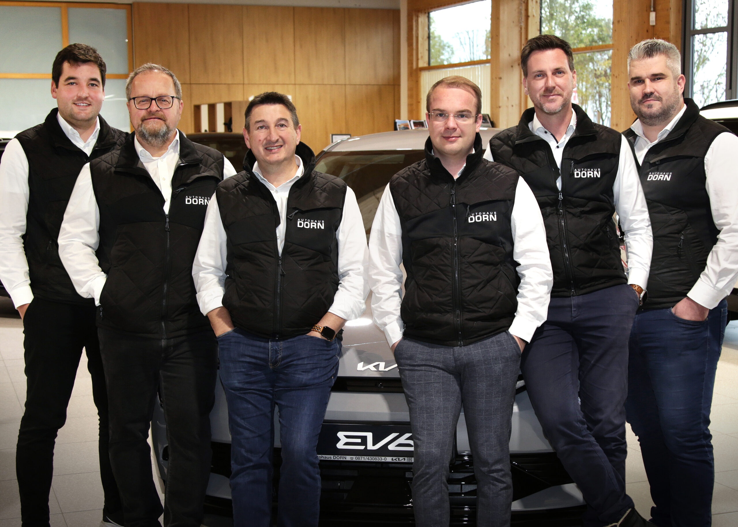 Verkaufsteam des Autohaus Dorn in Landshut.