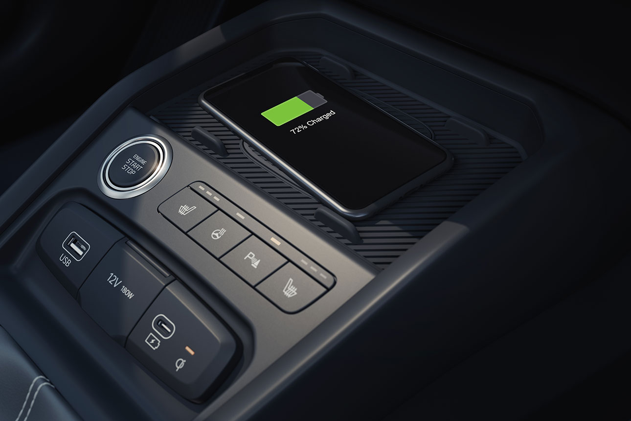 Kia Stonic Interior Mittelkonsole.
