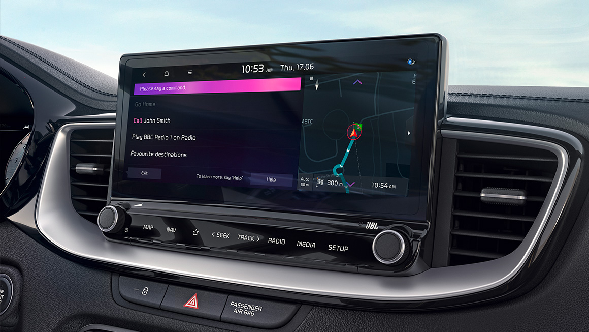 Kia Ceed Multimedia Display.