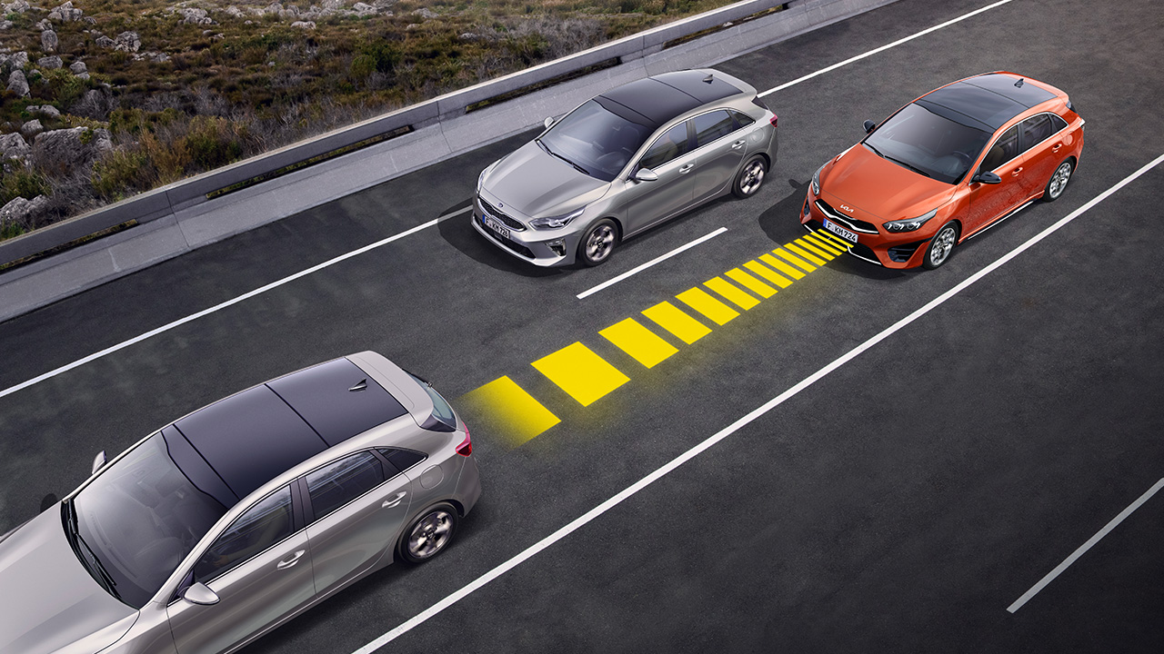 Kia Ceed Sicherheit Abstandsregelung.