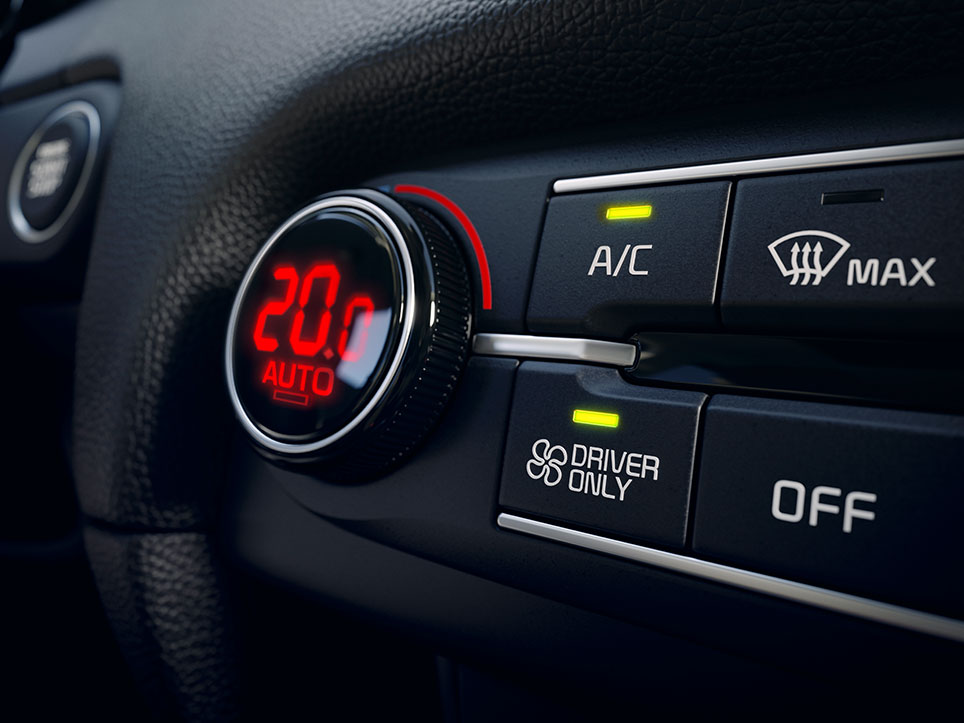 Kia Ceed Interieur Klimaanlage.