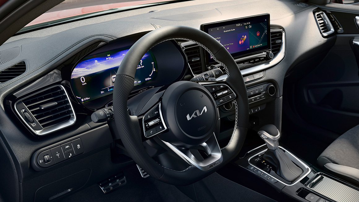 Kia Ceed Interieur Lenkrad.