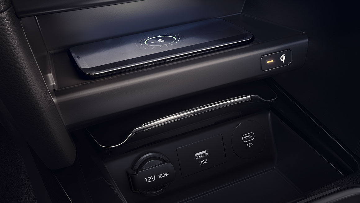 Kia Xceed 2023 Induktives Laden.