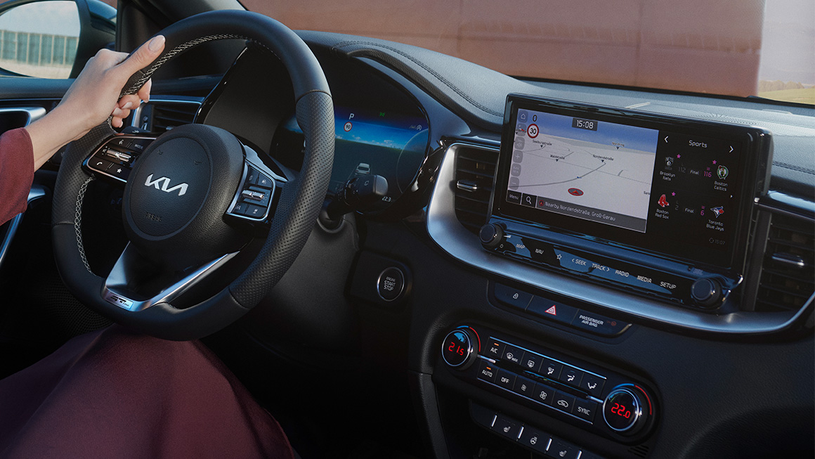 Kia XCeed Interieur. KIa XCeed Innenraum.