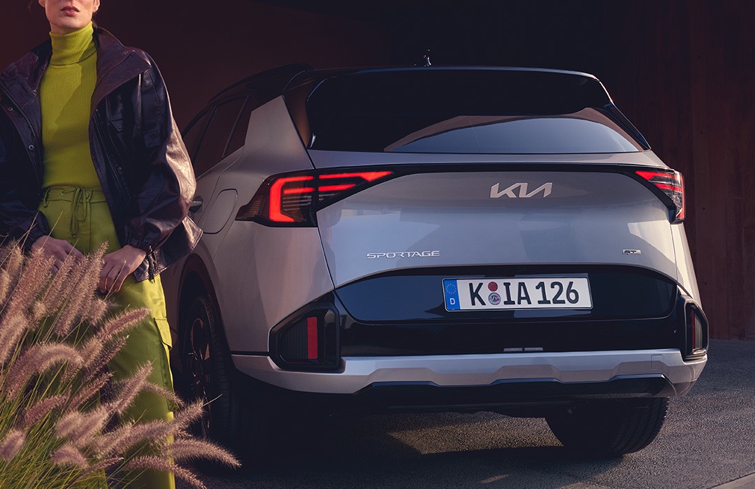 Kia SPortage Kofferraumklappe.
